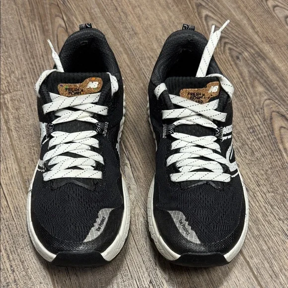 New Balance Black & White Athletic Sneakers - Picture 1 of 5